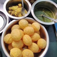 A picture of Pani Puri.