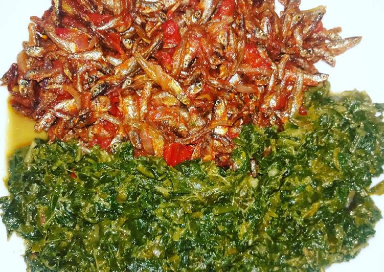 Recipe of Perfect Fried Omena With Kienyeji