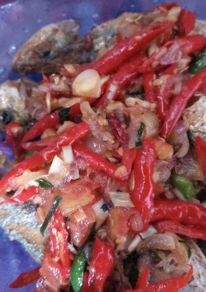 Foto resep Ikan selar sambal matah