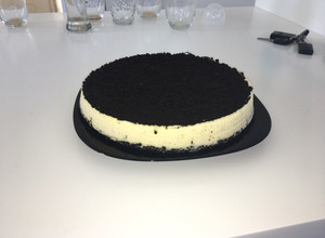 Una foto de Cheesecake de Oreo