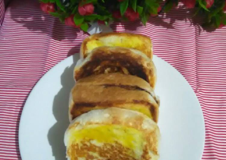 Resep Roti Bakar Teflon, Praktis