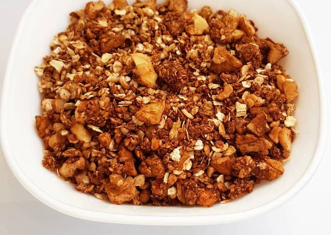 Granola protéiné sans sucre ajouté de cuillere ou fourchette - Cookpad