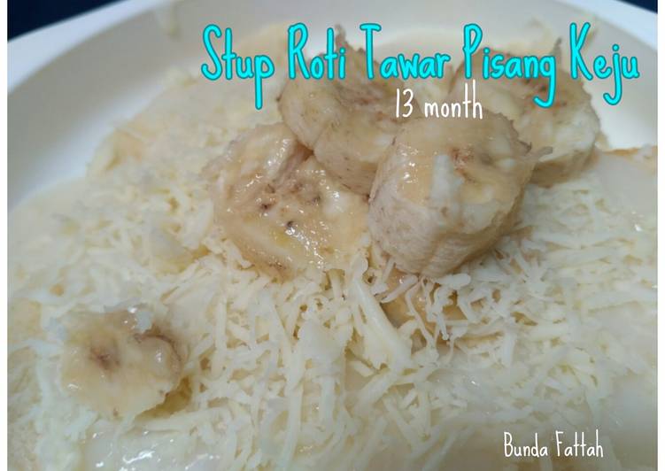 26. MPASI | Stup Roti Tawar Pisang Keju 🍞🍌