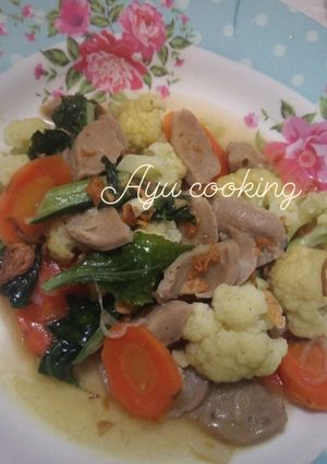 Foto resep Tumis brokoli putih