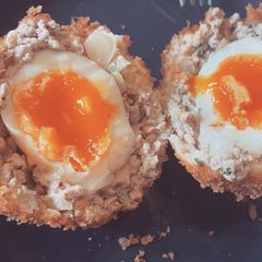 A picture of Traditional scotch eggs.