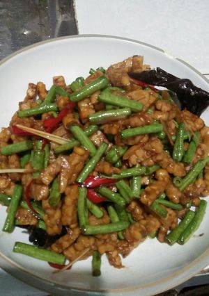 Foto resep Tempe Kacang Panjang