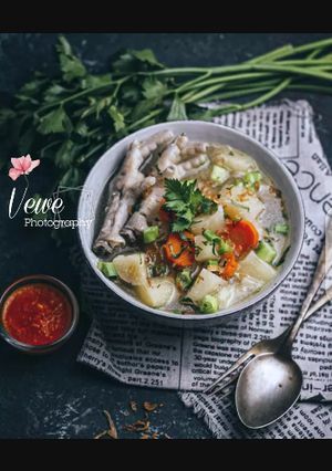 Foto resep Soup Singkong Ceker