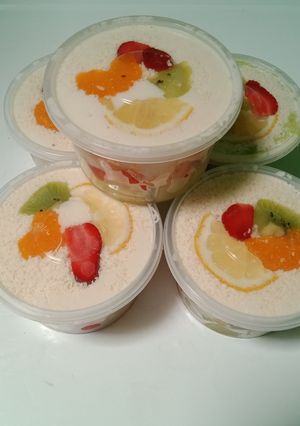 Foto resep Salad buah creamy anti ribet