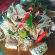 Sayur tauge tahu saus tiram