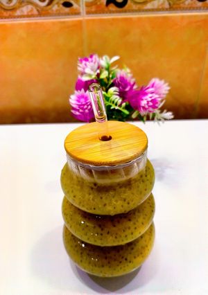 صورة لوصفة عصير بلنكو بالبذور الشياء