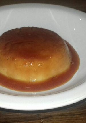 Una foto de Flan de Maizena exquisito