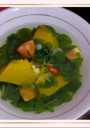 Foto resep Sayur Bening Daun Kelor & Labu Kuning
