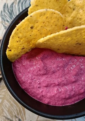 Une photo de 🌸 Tartinade Betterave et Chèvre frais