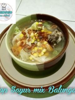 Foto resep Sup Sayur mix Balungan Ayam