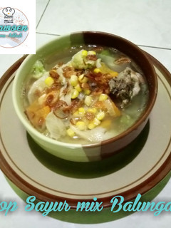 Foto resep Sup Sayur mix Balungan Ayam
