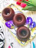 Puding Cokelat Tanpa Kelapa Muda