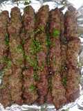 Grilled Kofta on Charcoal