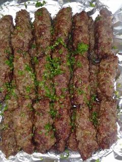 صورة لوصفة كفتة مشوية على الفحم