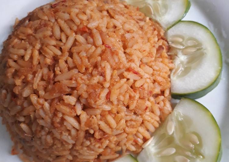 Steps to Make Award-winning Jollof with cucumber