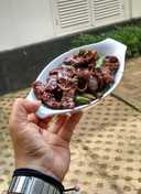 Sirloin slice with mushroom sauce