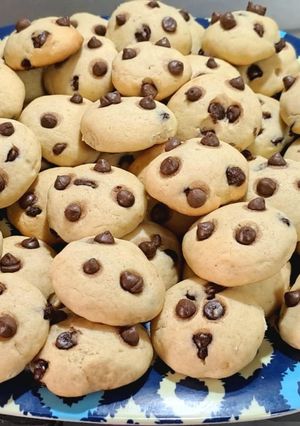 Una foto de Galletitas con chips de chocolate sin manteca