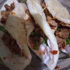A picture of Beef wraps with tandoor ki roti.