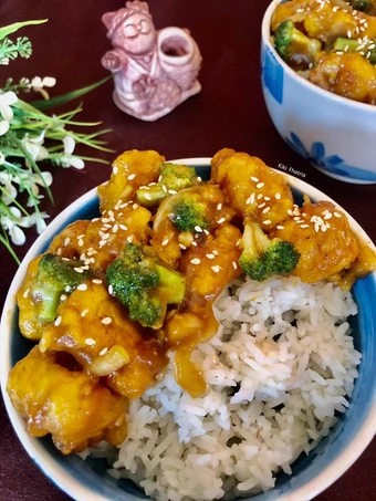 Langkah Gampang Membikin Resep  Rice Bowl Dori Crispy yang Enak Banget, Bikin Ketagihan
