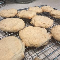 A picture of Maple Shortbread Cookies.