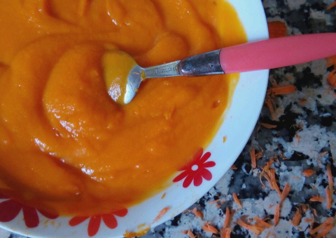 Puré de calabaza asada para todos 🙌🎈