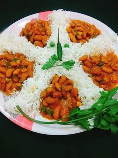 राजमा चावल रेसिपी मुख्य फोटो