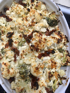 A picture of Keto Friendly Cauliflower Casserole.