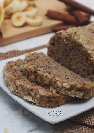 Foto resep Steamed Banana Bread