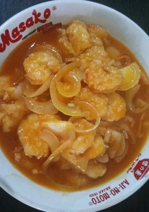 Foto resep Udang asam manis