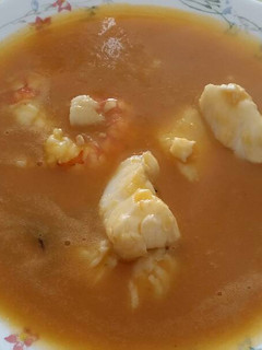 Una foto de Sopa de pescado