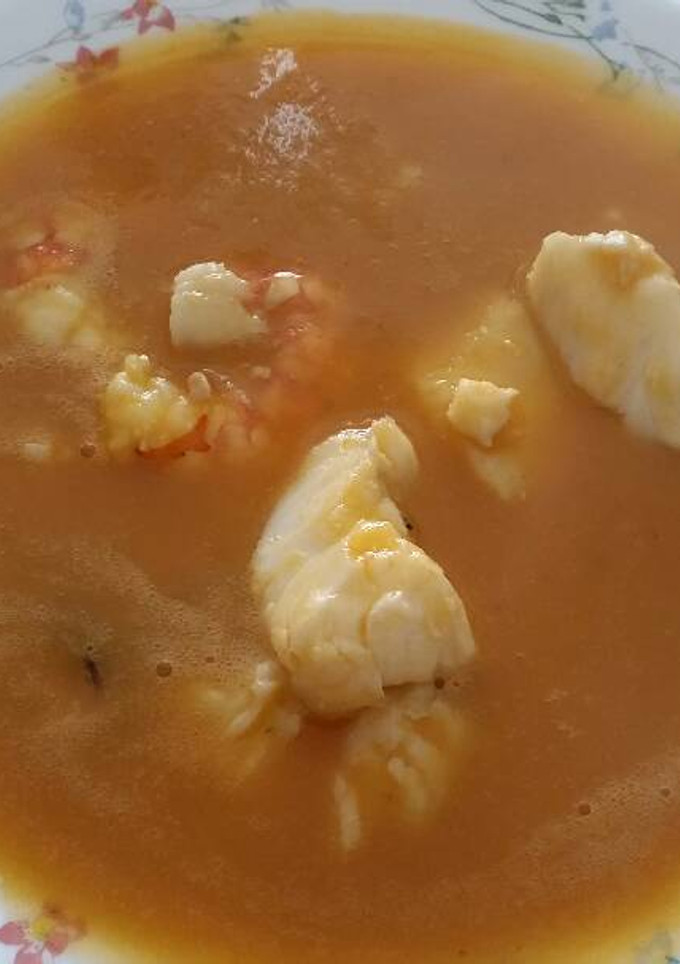 Una foto de Sopa de pescado