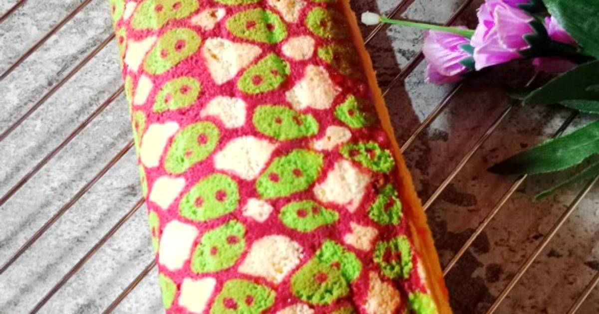 Resep Batik Roll Cake Oleh Kasmira Cookpad