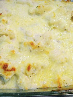 Una foto de Coliflor con bechamel casera