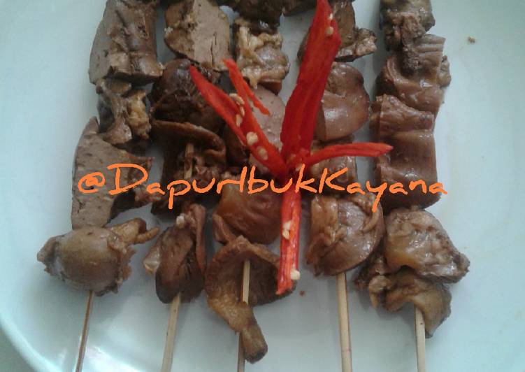 66 Sate Ati Ampela ala Angkringan Jogja