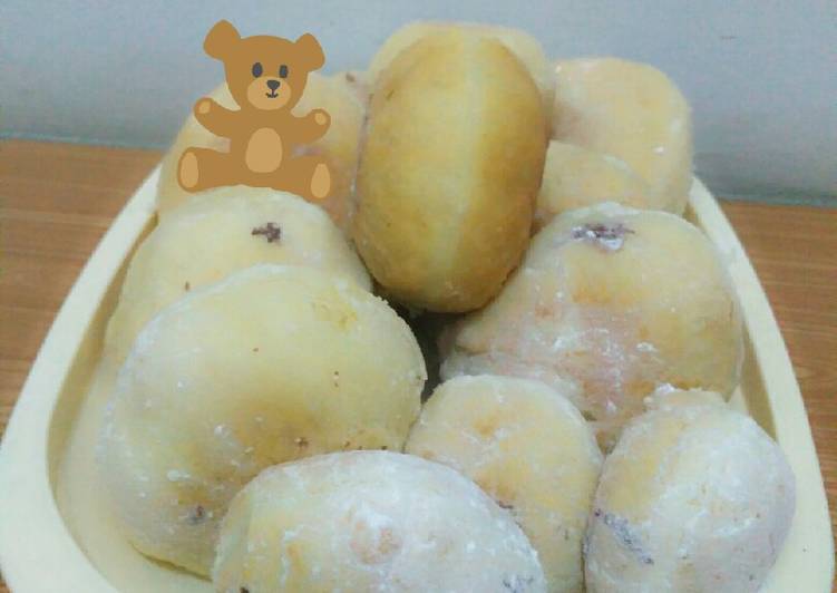 Resep Donat Kentang No mixer yang Enak Banget