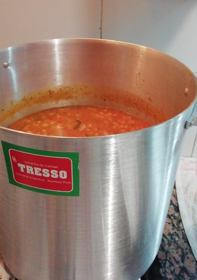Una foto de Locro fácil