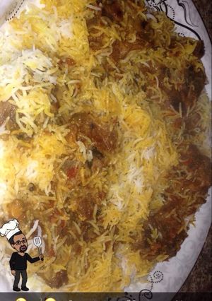 صورة لوصفة برياني لحم