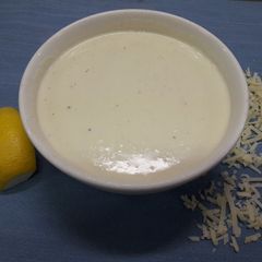 A picture of Tahini sauce (Salatet tahina).
