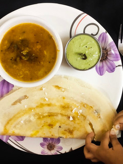पनीर स्टफ्ड डोसा(paneer stuffed dosa recipe in hindi) रेसिपी मुख्य फोटो