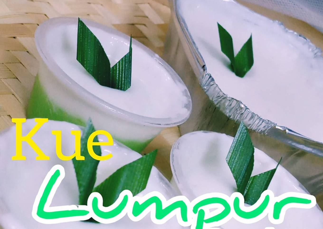 Kue lumpur surga pandan