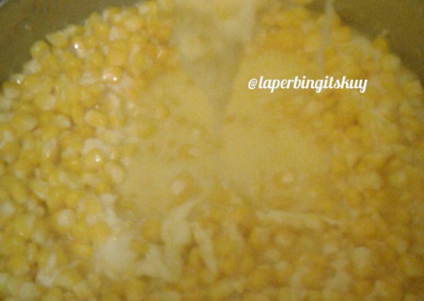 Jagung susu keju Mozarella Mulur (cemilan JASUKE)