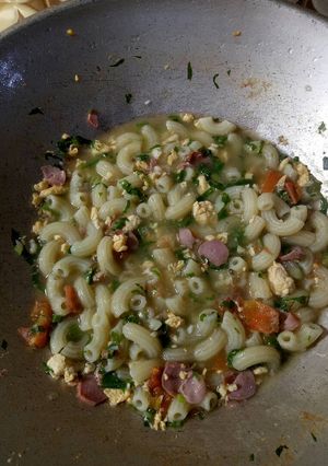 Foto resep Makaroni tumis kuah