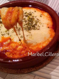 Una foto de Provolone al horno