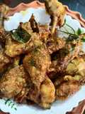 কারী পাতা দিয়ে চিকেন