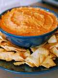 Roasted Red Pepper Garlic Hummus