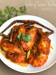 Foto resep Udang Saus Padang